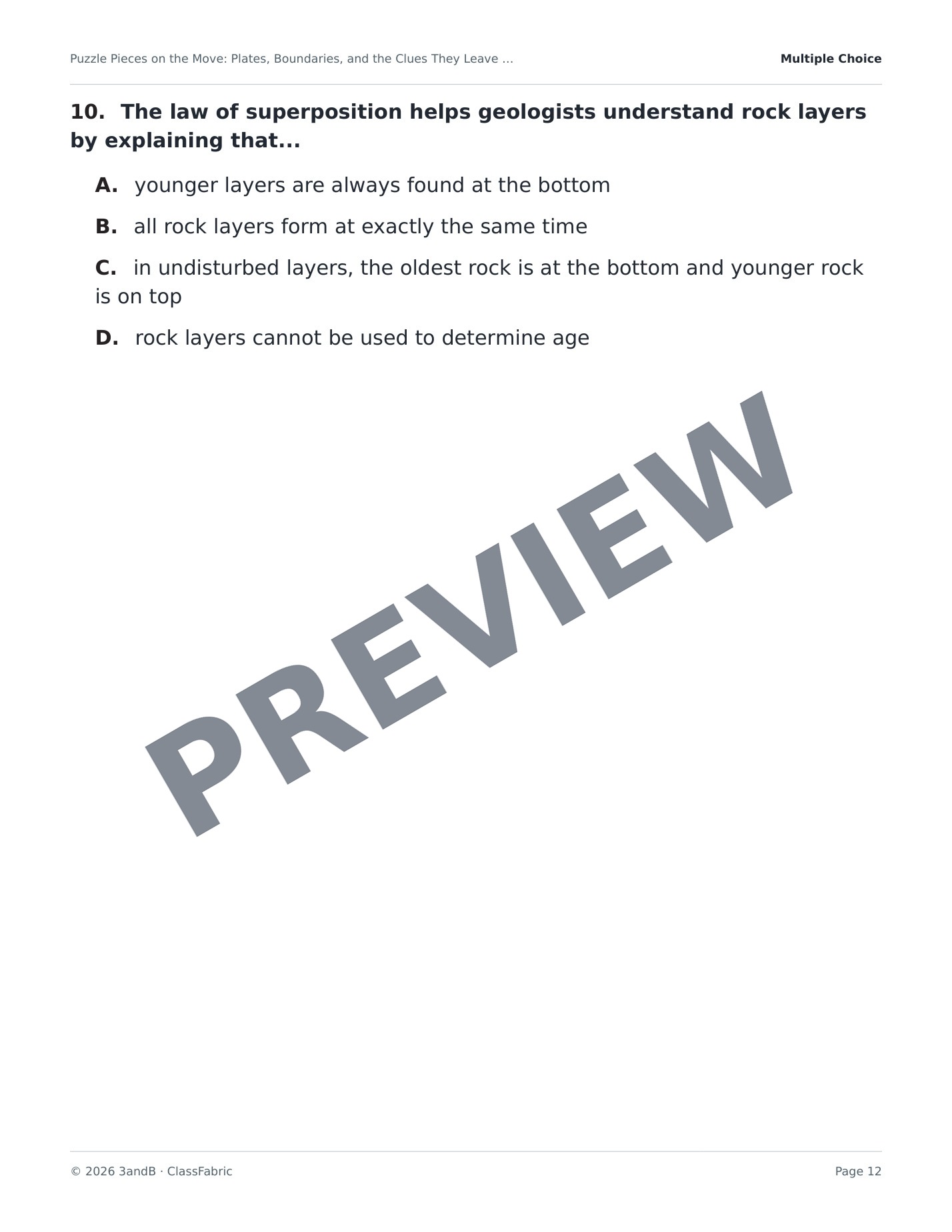 Page 12 / 22 — Plate Tectonics