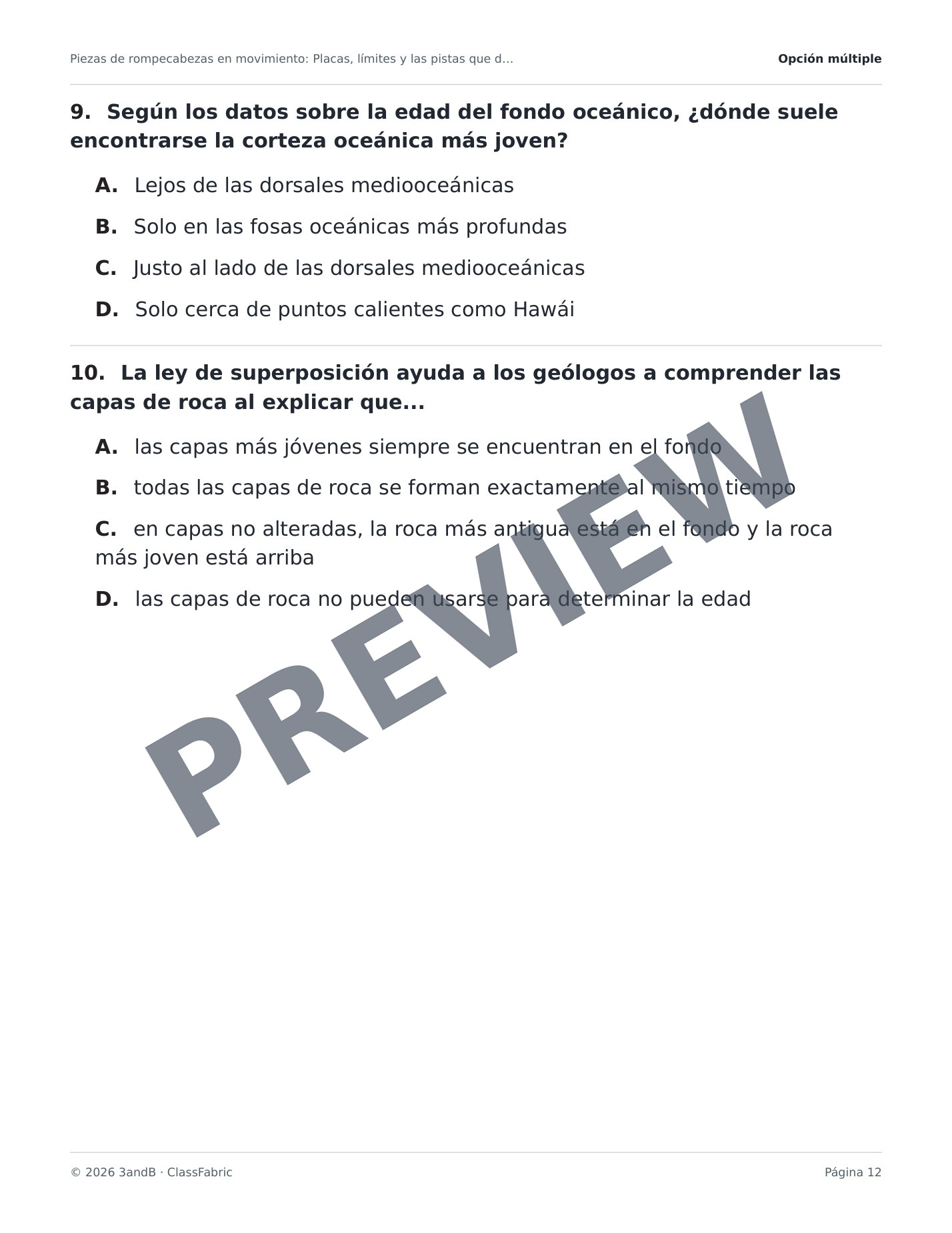 Página 12 / 23 — Tectónica de placas