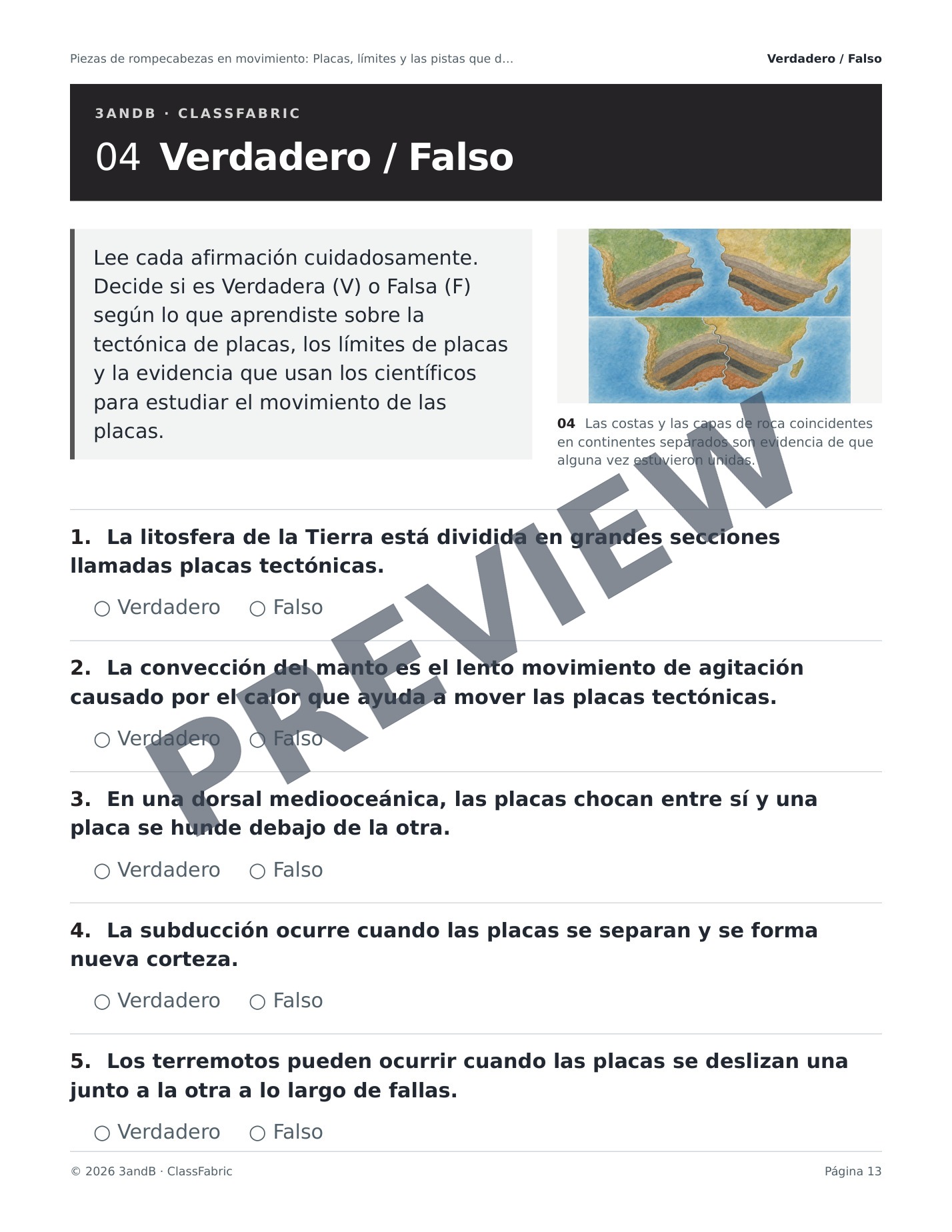 Página 13 / 23 — Tectónica de placas