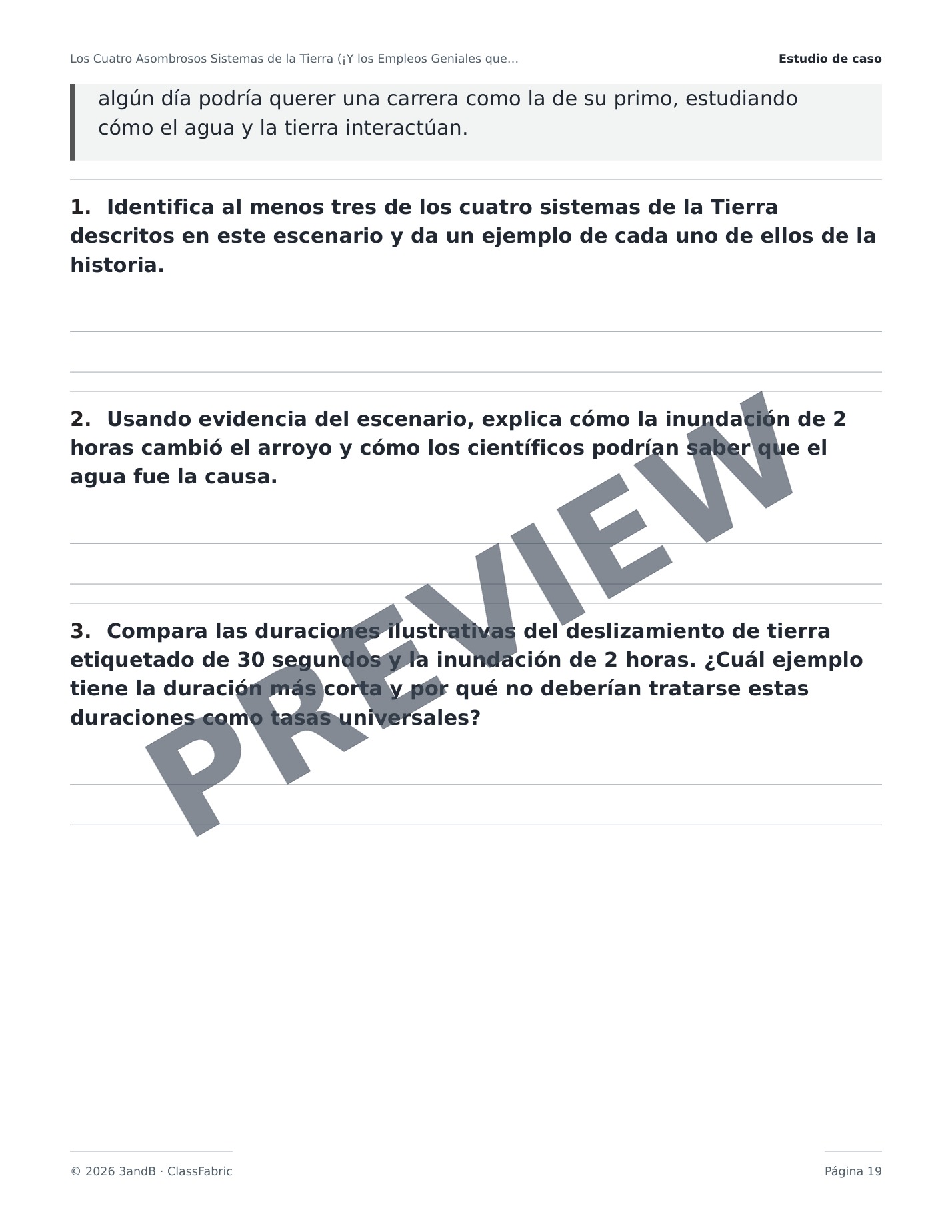 Página 19 / 23 — ¿Qué son las ciencias de la Tierra?